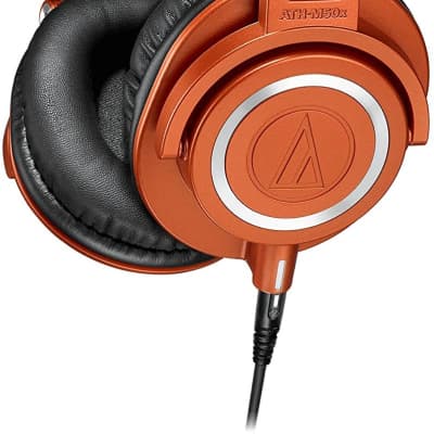 Audio-Technica ATH-M50XMO Professional Monitor Headphones, Metallic Orange image 1