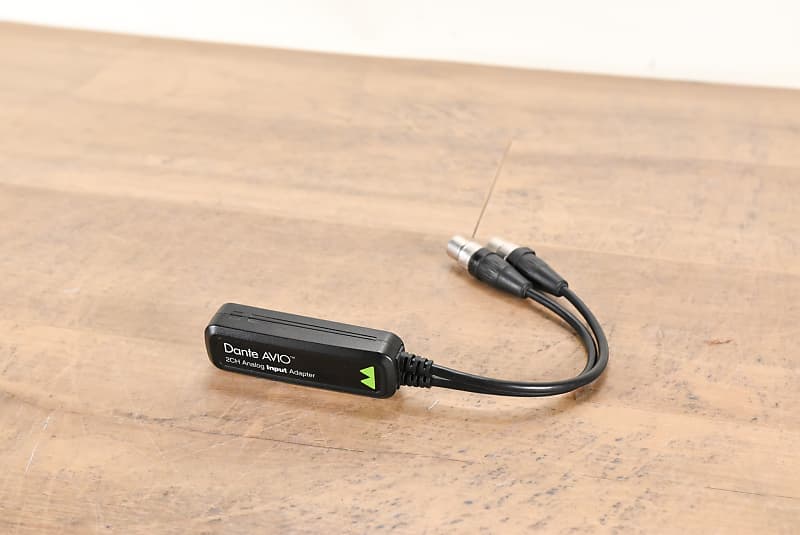 Audinate ADP-DAI-AU-2X0 Dante AVIO 2-Channel XLR Analog Input | Reverb