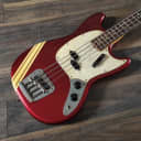 1971 Fender USA Vintage Mustang Bass Guitar (Competition Stripe Red) w/Hard Case