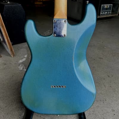 Revelator Guitars - 60s SuperKing S-Style - Lake Placid Blue - #62197 image 2