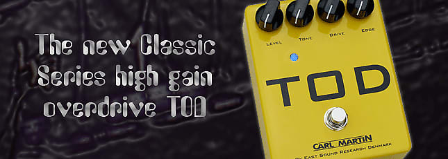 Carl Martin TOD High Gain Overdrive - Carl Martin TOD image 1