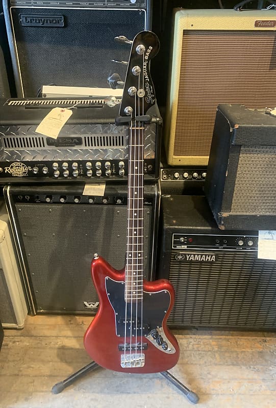 Squier Vintage Modified Jaguar Bass ケース付 Squier Vintage Modified Jaguar Bass Special Bass Guitar