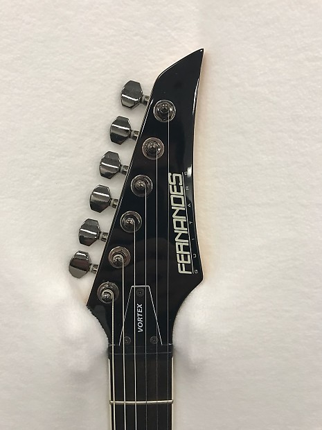 Fernandes Vortex X Electric Guitar - Black | Reverb Fernandes Vortex X Electric Guitar - Black | Reverb