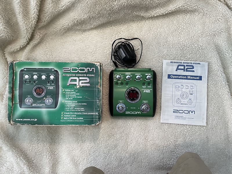 ZOOM アコースティックエフェクツペダル A2 ZOOM アコースティック