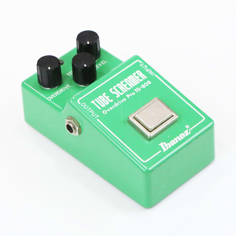 1980 Ibanez TS-808 Tube Screamer Overdrive Pro Vintage Original Maxon  Distortion Effects Pedal SRV Cesar Diaz Version 1st Variant JRC4558D Chip  MIJ ...