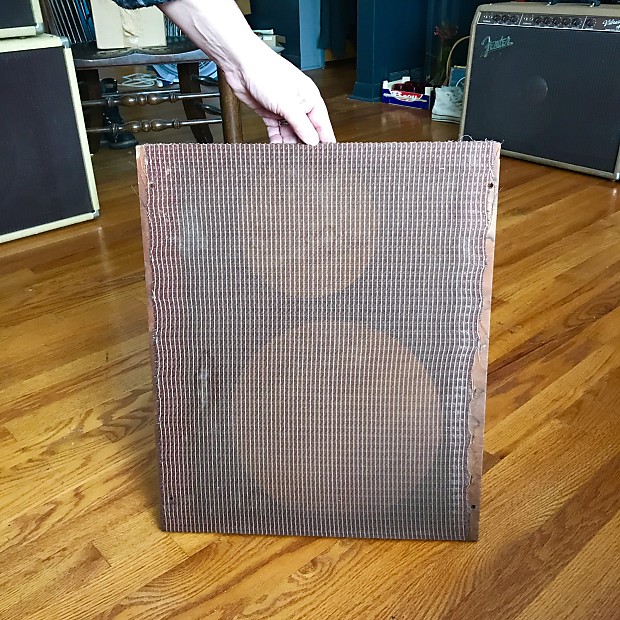 1950's or '60's Gibson Amplifier Baffle, GA30? 8" & Reverb Canada