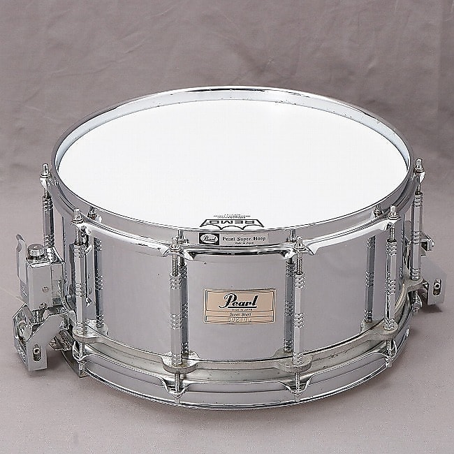 Pearl S-814D Free-Floating Steel 14x6.5 Snare Drum (1st Gen) 1983 - 1991 |  Reverb Canada