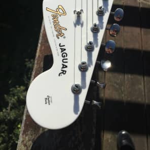 Fender FSR (1 of 100) Jaguar 2013 Arctic White w/ Matching Headstock image 8