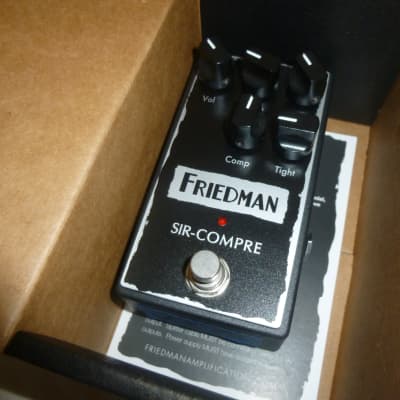 Friedman Sir-Compre Optical Compressor with Overdrive 2010s - Black for sale