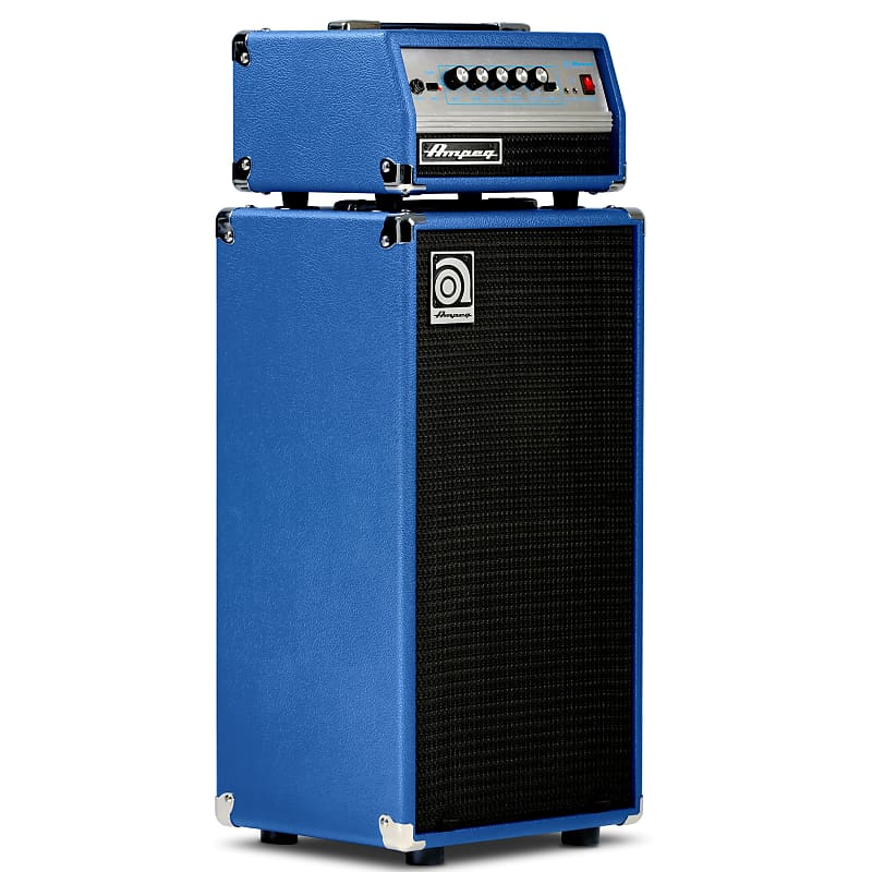 Ampeg SVT Micro VR SVT210AV Classic Bass Amp Stack - Limited Edition Blue  Tolex