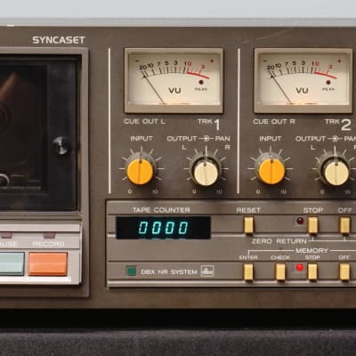 Tascam Syncaset 234 80's 4 Track Rack Multitrack Cassette Tape