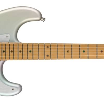 Fender H.E.R. Signature Stratocaster Electric Guitar, Maple FB, Chrome Glow image 2