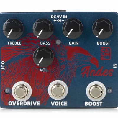 Caline Caline DCP-11 Andes Overdrive + Boost w/ Voice Option Nice at this price for sale