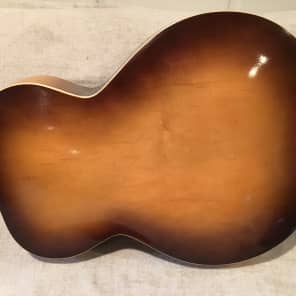 Silvertone Kay N1 / N3 Hollowbody Archtop F-Hole Acoustic Guitar 1950's-1960's Tobacco Burst image 20