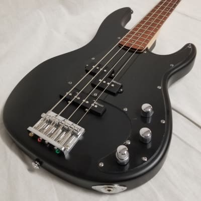 ESP LTD AP-204 Mahogany Top Electric Bass Guitar Natural Satin Black image 4