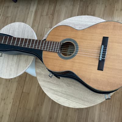 信濃 手工クラシックギターNo.73調整済ハードケース送料込み