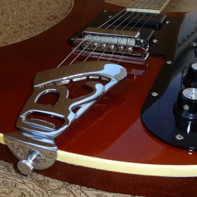 Vintage 1974 Rickenbacker 481 Guitar, Heavy Birdseye Maple, Beautiful RARE Walnut Brown Gloss Finish image 5