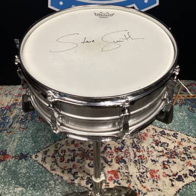Steve Smith's Ludwig - 14"x5" Acrolite Snare Drum 1968. Authenticated! image 2