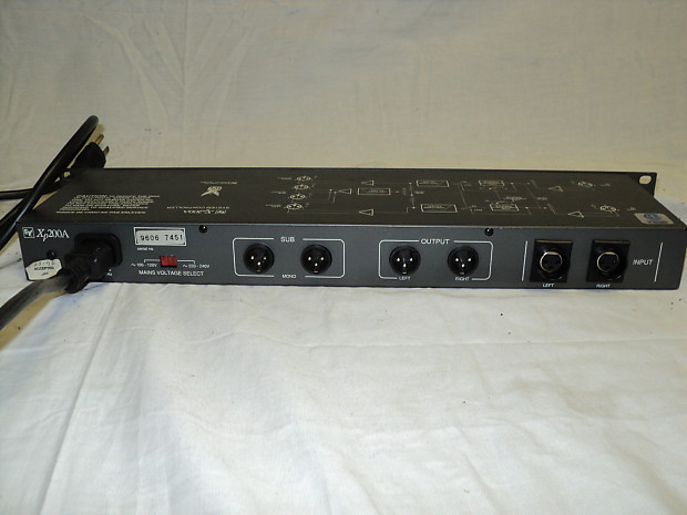 EV Electro Voice XP200A System Controller