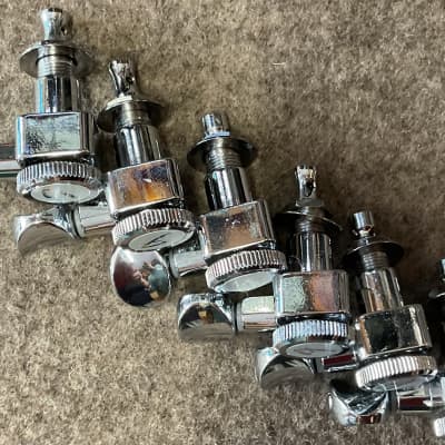 Fender Locking Stratocaster / Telecaster Tuners with Vintage Buttons image 1