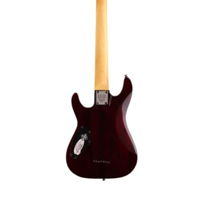Schecter Omen Extreme 7 String Electric Guitar Black Cherry image 5