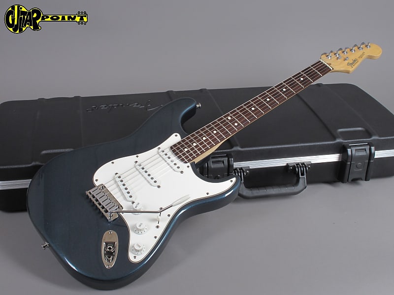 Fender American Standard Stratocaster 1989 Gun Metal Blue | Reverb