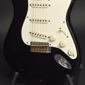 Fender USA Custom Shop 1956 Stratocaster Relic Black image 4