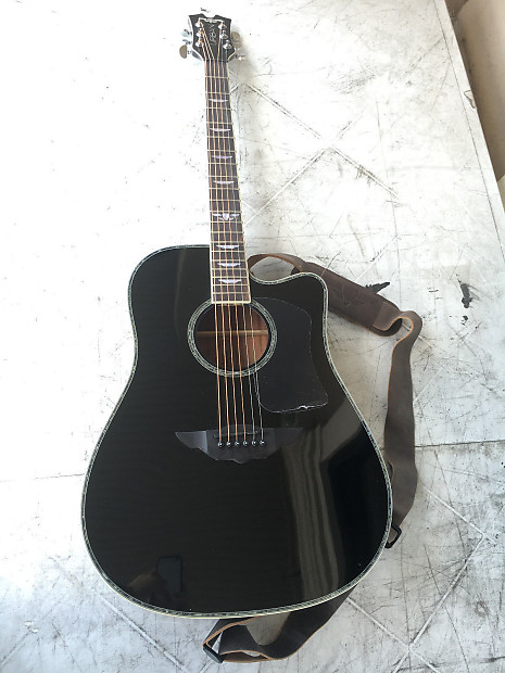 Keith urban black acoustic on sale guitar