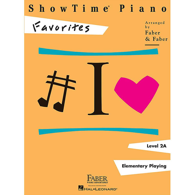 ShowTime Piano: Favorites - Level 2A: Elementary Playing (Faber Piano) image 1