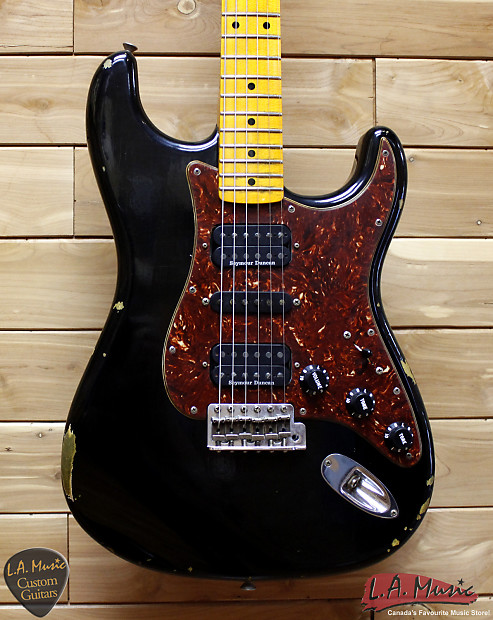 大特価 チラシ Relic Stratocaster Shop Custom Fender HSH Aged Neck Maple ギター
