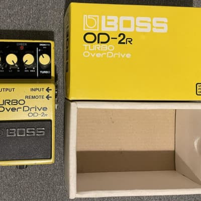 Reverb.com listing, price, conditions, and images for boss-od-2r-turbo-overdrive