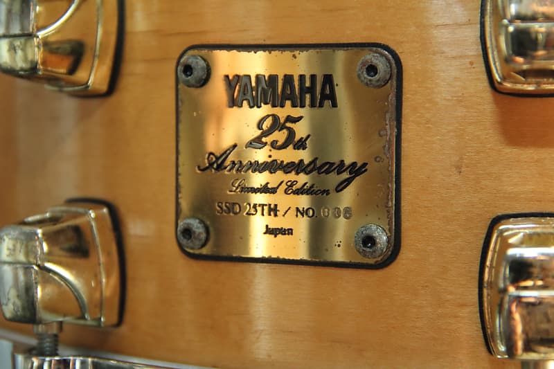 Yamaha Maple Custom Anniversary SSD 25th Limited Edition snare