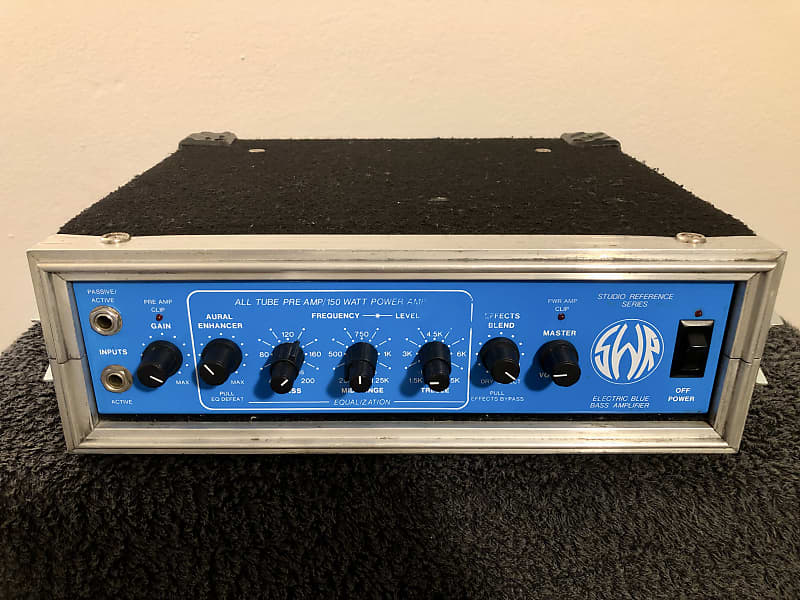 SWR Electric Blue II Bass Amp-Head (Baby Blue II) 90s