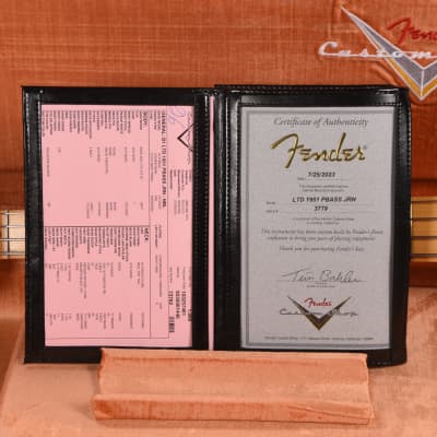 Fender Custom Shop Limited Edition 1951 Precision Bass Journeyman Nocaster Blonde (Serial #XN3779) image 10