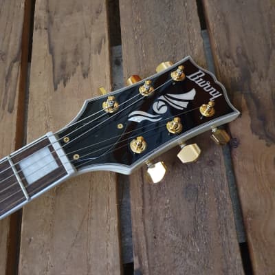 Electric Guitar Randy Rhoads Fernandes Burny RLC-55 RR AWT Les Paul, Aged White image 5