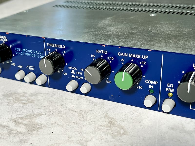 TL Audio 2051 Mono Preamp Channelstrip Valve Voice Processor