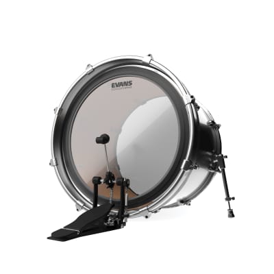 Evans EMAD Clear Bass Drum Head, 26 Inch image 3