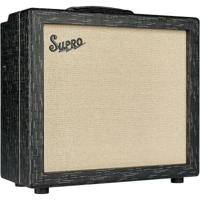Supro Royale 1932r 1x12 50W Guitar Tube Combo Amp, Black Scandia, Variable Power Amp VERSATILE!, Mint image 1