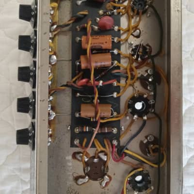 1965 Fender Vibro Champ Amp - Black Face Transitional image 19