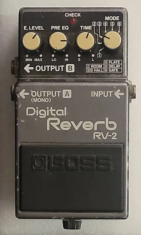 Boss RV-2 Digital Reverb | Reverb France