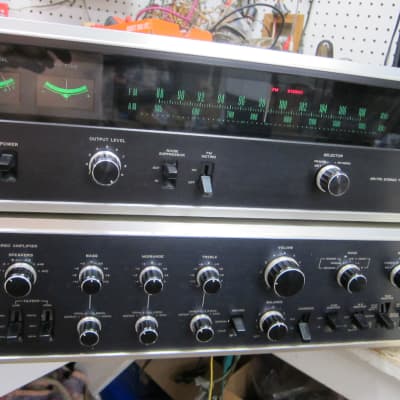 Vintage Sansui AU-9500 + TU-9500 Amp + Tuner, Top Line, Ex Sound 