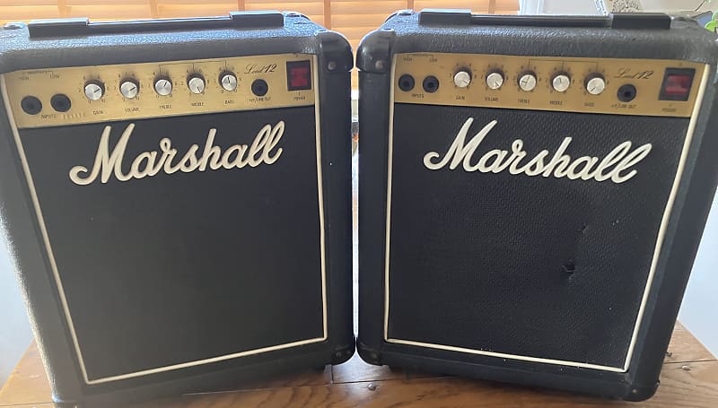 Marshall 5005 - Lead 12, (JCM 800 Series) x 2 - 1987, 220V/100V 