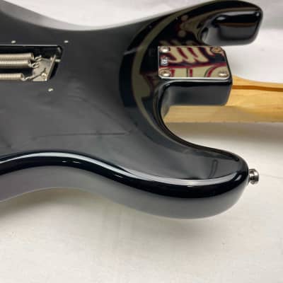Fender Standard Stratocaster Guitar MIM Mexico - Lefty Left-Handed LH 2000 - 2001 - Black / Maple fingerboard image 20