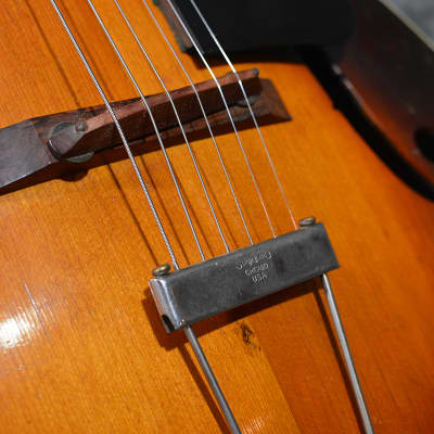 Slingerland May Bell Violin Craft Archtop Acoustic Guitar Style 82 Vintage 1936 Sunburst w Case image 8