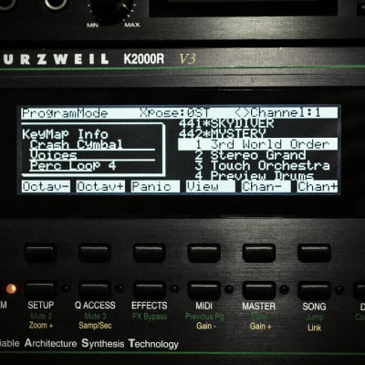 Graphic Display Upgrade - Yamaha TG-77 SY-77 SY-99 Kurzweil K2000 K2000R K2000VX image 1