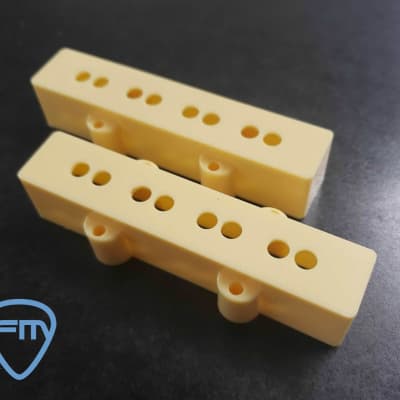 Jazz Bass Vintage Cream Gloss S (2PCS) ALLPARTS for sale