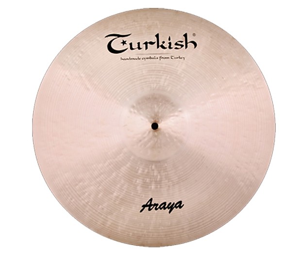 Turkish Cymbals 20" Custom Series Araya Flat Ride A-RF20 image 1