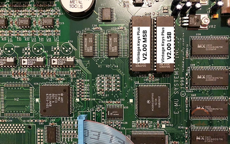 E-mu Systems Vintage Keys Plus V2.00 OS EPROM! NEW! | Reverb