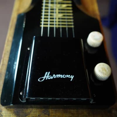 Harmony Lab Table Steel Guitar 1950s Amp in Case image 6
