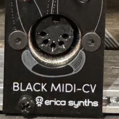 Erica Synths Black MIDI-CV v2 - Eurorack Module on ModularGrid